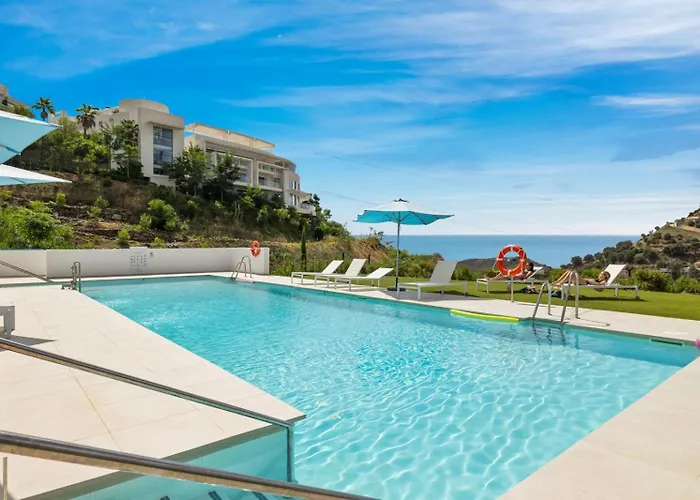 Hillside Flat With Pool By Costarentals - Ref M49 *