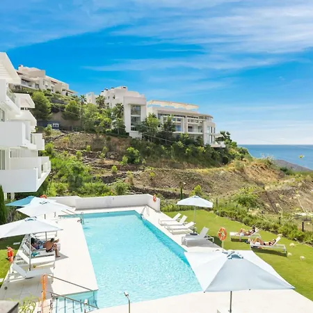 Hillside Flat With Pool By Costarentals - Ref M49 Apartament